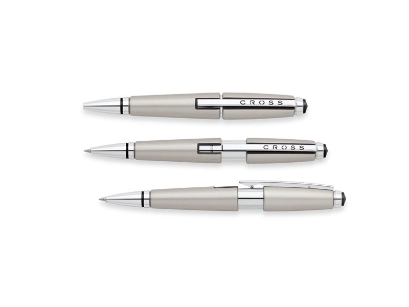 Cross AT0555-5 - Edge Sonic Titanium Gel Ink Pen 