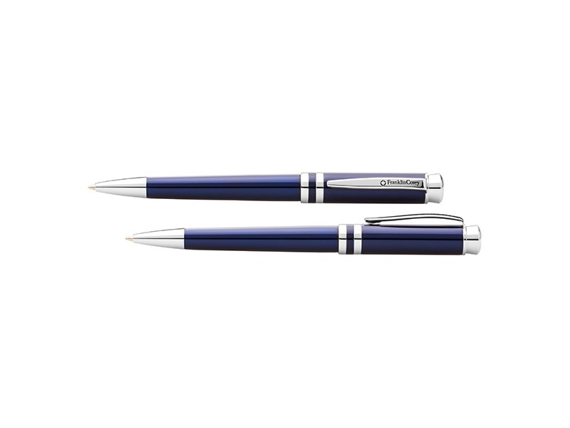 Franklin Covey FC0032-4 - Freemont Blue Lacquer Ball-Point Pen 