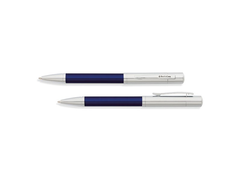 Franklin Covey FC0022-3 - Greenwich Blue Lacquer Ball-Point Pen 