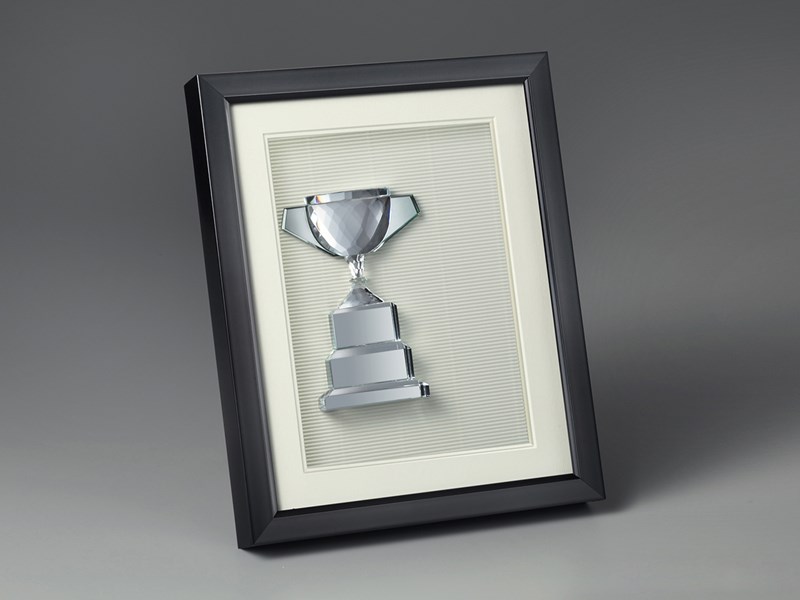 Framed Crystals Trophy