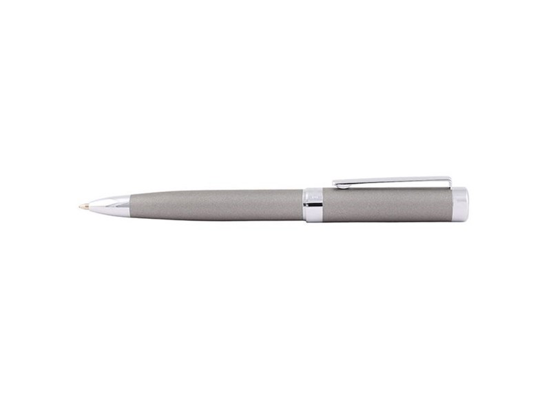 Pennline HERCULES Matte Grey barrel featuring Chrome Plated trims Ball Pen (WP17673)