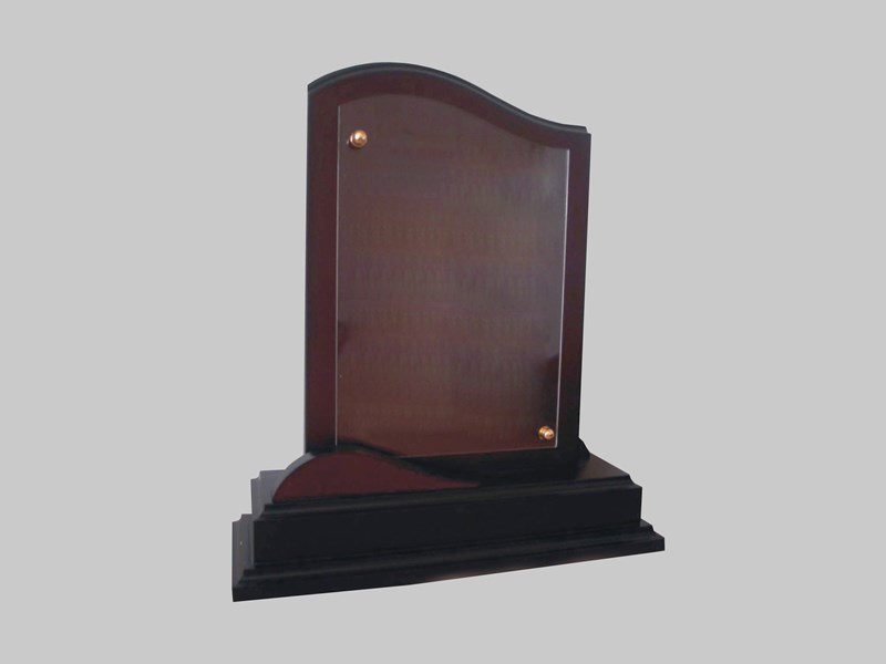 Wood Trophy with Acrylic Plate