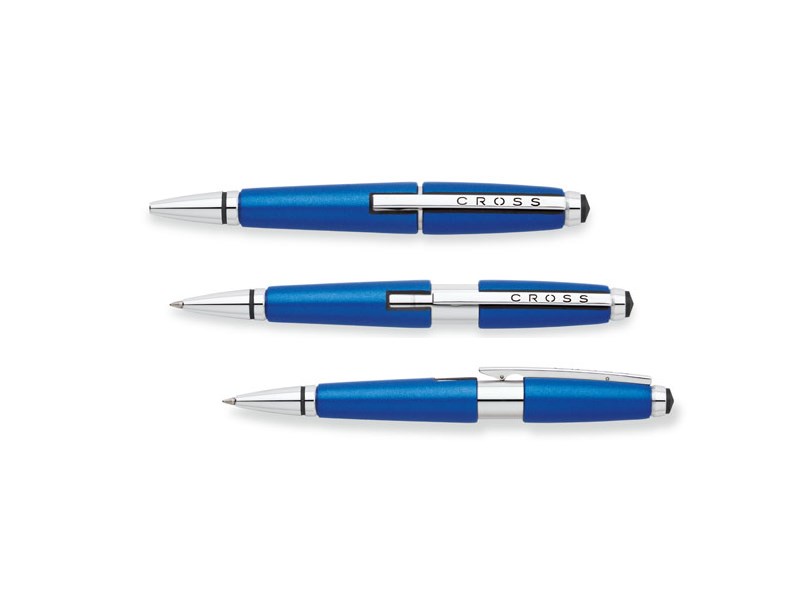 Cross AT0555-3 - Edge Nitro Blue Gel Ink Pen